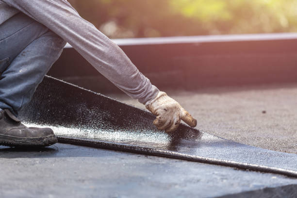 Professional Wet Basement Repair technician working in Line Lexington, PA